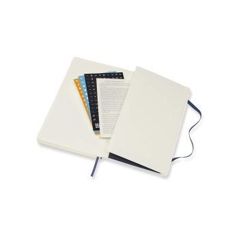 Agenda semainier Moleskine 18 mois Journalier 2019/2020 Bleu saphir