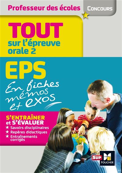 Admission oral 2, EPS et connaissance du système éducatif en fiches mémos