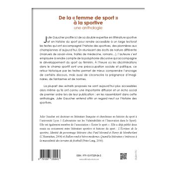 De la femme de sport à la sportive