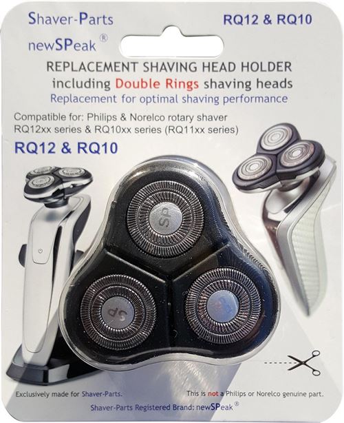 Philips Tetes Rasoir Rq12 X3 Rq12/60 - Rq12/70 Shaver Parts S
