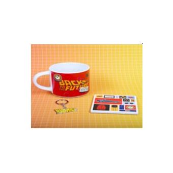 Set Cadeau Mug, Sous Verre et Porte Clés Back To The Future