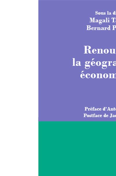 Renouveler la géographie économique