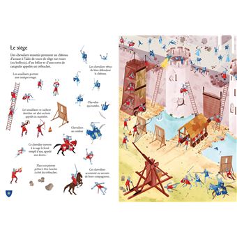Les chevaliers - Mes petites décalcomanies Usborne
