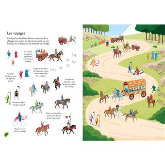 Les chevaliers - Mes petites décalcomanies Usborne
