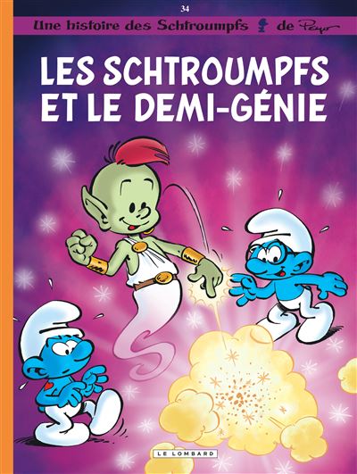 Les Schtroumpfs Lombard - Les Schtroumpfs et le demi-génie