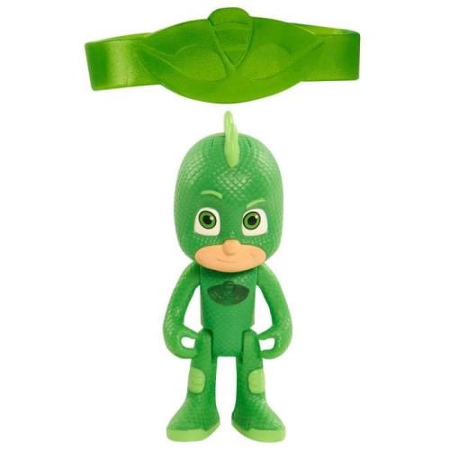 Figurine articulée Pyjamasques Gluglu avec amulette lumineuse 7,5 cm