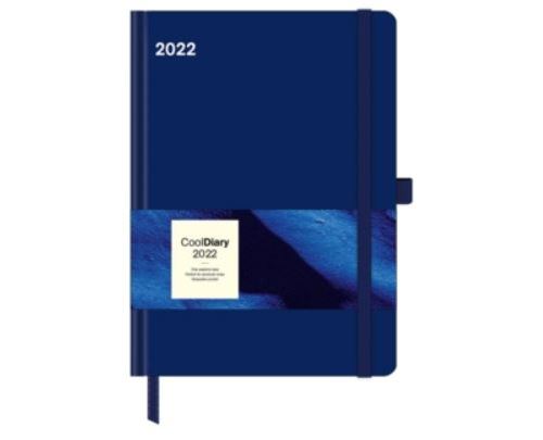 BLUE 2022 COOL DIARY, 16 X 22 CM