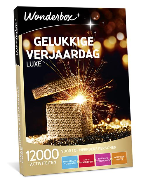 WONDERBOX GELUKKIGE VERJAARDAG DELUXE