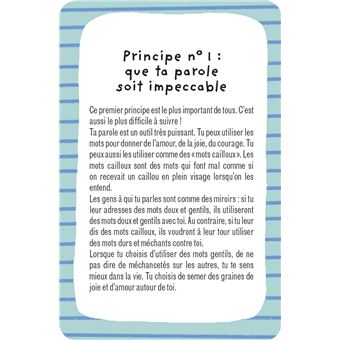 52 cartes pour découvrir les principes toltèques pour les enfants
