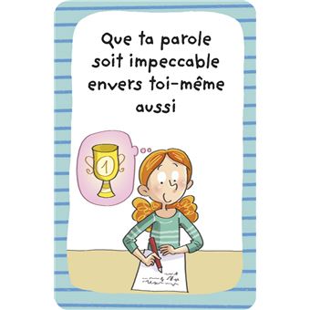 52 cartes pour découvrir les principes toltèques pour les enfants