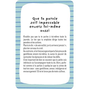 52 cartes pour découvrir les principes toltèques pour les enfants