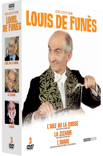 L'Aile ou la cuisse - La Zizanie - L'Avare - Coffret