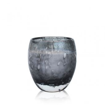 Bougie verre soufflé perle nuage 340 Gr