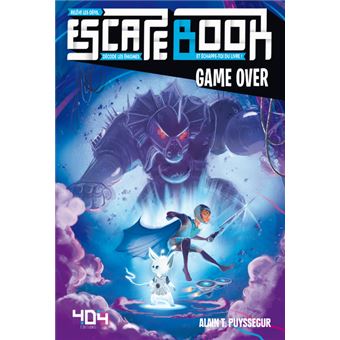 Escape book - Game Over