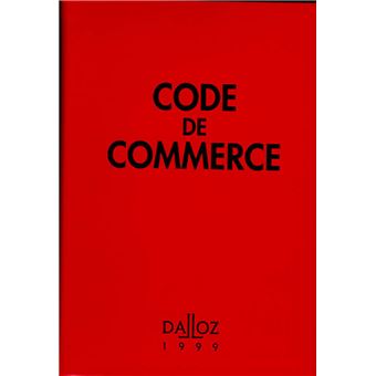 Code de commerce 1999 94eme edition