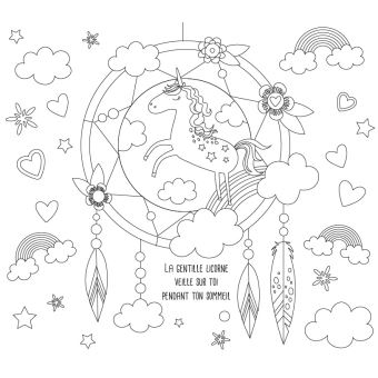 Coloriage Attrape Reve Animaux  Coloriage Tigre Mandala