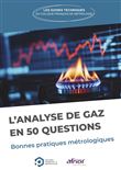 L'analyse de gaz en 50 questions