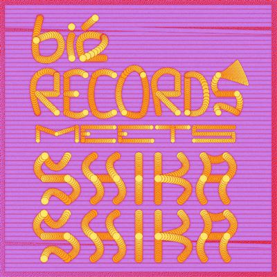 Bie Records Meets Shika Shika Vinyle Rouge Transparent