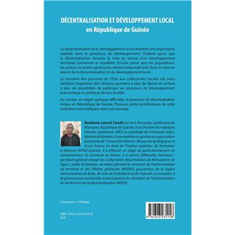 Décentralisation et développement local en République de Guinée