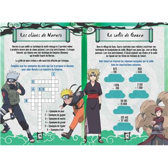 Naruto Shippuden - Enigmes du CM1 au CM2
