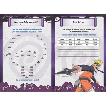 Naruto Shippuden - Enigmes du CM1 au CM2
