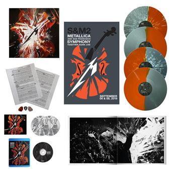 Box Set S M 2 2 Cds 4 Vinilos 1 Blu Ray Metallica Disco Fnac