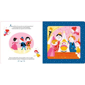 La belle au bois dormant - livre puzzle