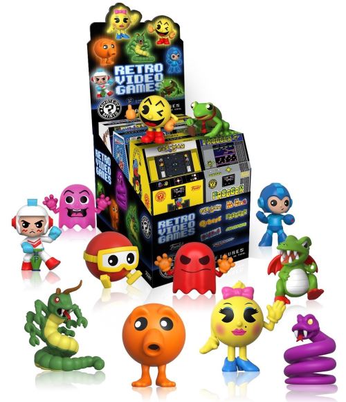 Mini-figurine Funko Pop Retro Video Games Mystery Minis Modèle aléatoire