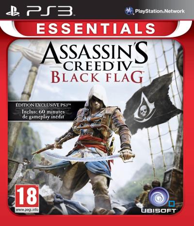 Pochette avant du jeu Assassin's Creed IV: Black Flag Essentials PS3