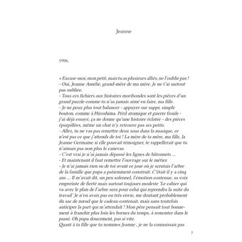 Le livre des mémoires éparpillées