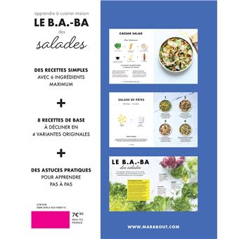 Le B.A-B.A de la cuisine - Salades