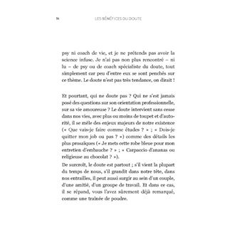 Les bénéfices du doute