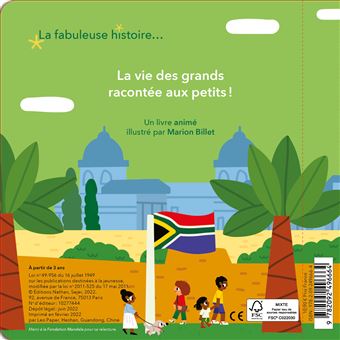 La fabuleuse histoire de Nelson Mandela