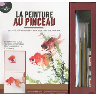 Coffret La peinture au pinceau - Apprenez les techniques de base de la tradition orientale