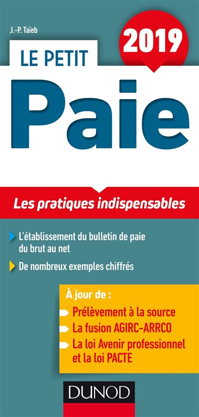 Le petit paie 2019 les pratiques indispensables
