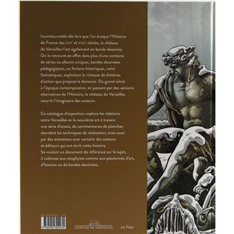 Le château de Versailles dans la bande dessinée