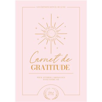 Carnet de gratitude