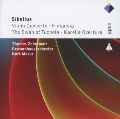 Concerto pour violon Finlandia Le cygne de Tuonela and Ouverture Karelia