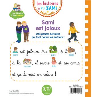 Les histoires de P'tit Sami Maternelle (3-5 ans) : Sami est jaloux