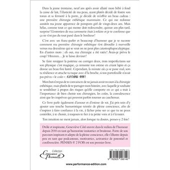 Penses-y 2 fois - Récit humoristique sur les risques liés à la chirurgie esthétique