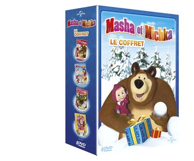 Masha et Michka Coffret Masha et Michka DVD - DVD Zone 2 - : toutes les  séries TV à la Fnac