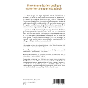 Une communication publique et territoriale pour le Maghreb