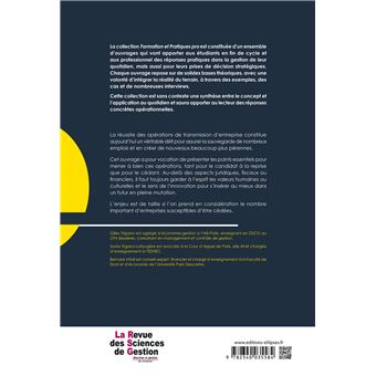 Transmission d'entreprise