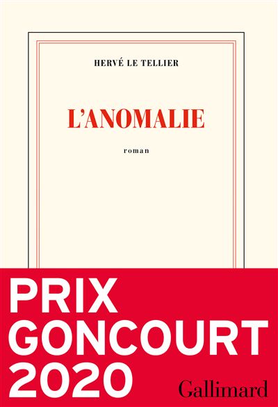 L'Anomalie, Prix Goncourt Hervé