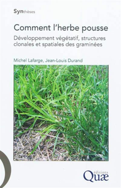 Comment l'herbe pousse : développement végétatif, structures clonales et spatiales des graminées