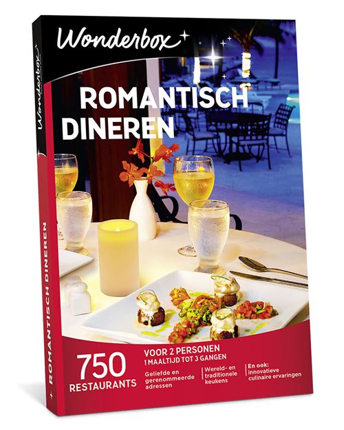 Wonderbox NL Romantisch Dineren