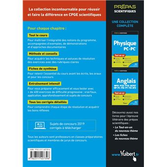 Chimie PC/PC* - Tout-en-un