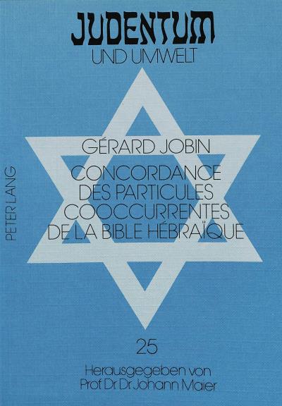 Concordance des particules co-occurrentes de la Bible hébraïque