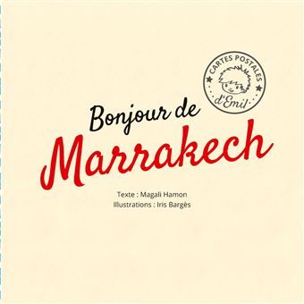 Bonjour de Marrakech