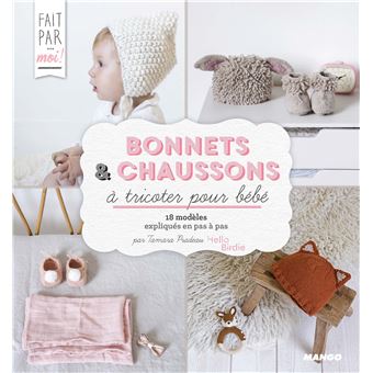 Bonnets Et Chaussons A Tricoter Pour Bebe Cartonne Tamara Pradeau Achat Livre Fnac